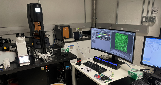 photo of the Confocal Microscope