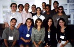 The 14 students participating in CIRE research. Taken during the NSF site visit to Humacao, PR, December, 1999. (photo credit - U. Strom)