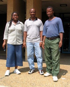 Profs. Sekota, Manyala, and Mpholo