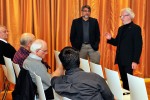 Photo from Eli Burstein Lecture with Alan J. Heeger