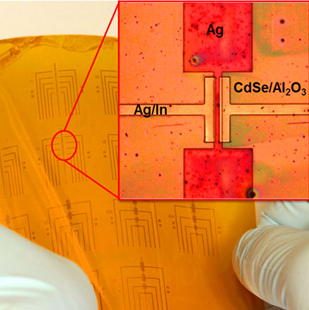 First Transistors Made Entirely of Nanocrystal ‘Inks’
