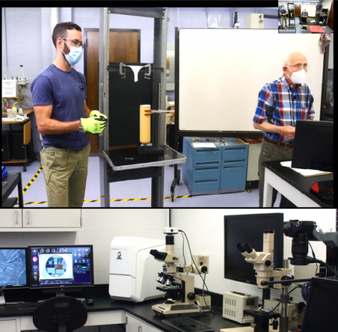 Mark Licurse, Engages Students via Remote Learning and Tabletop SEM