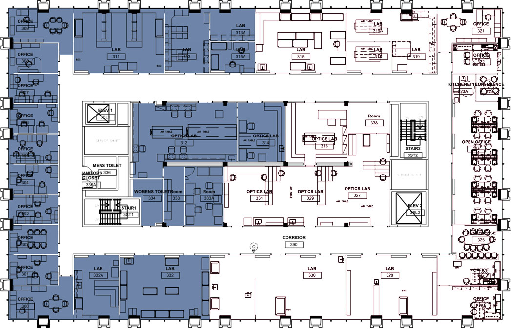 lrsm 3rd floor south construction map