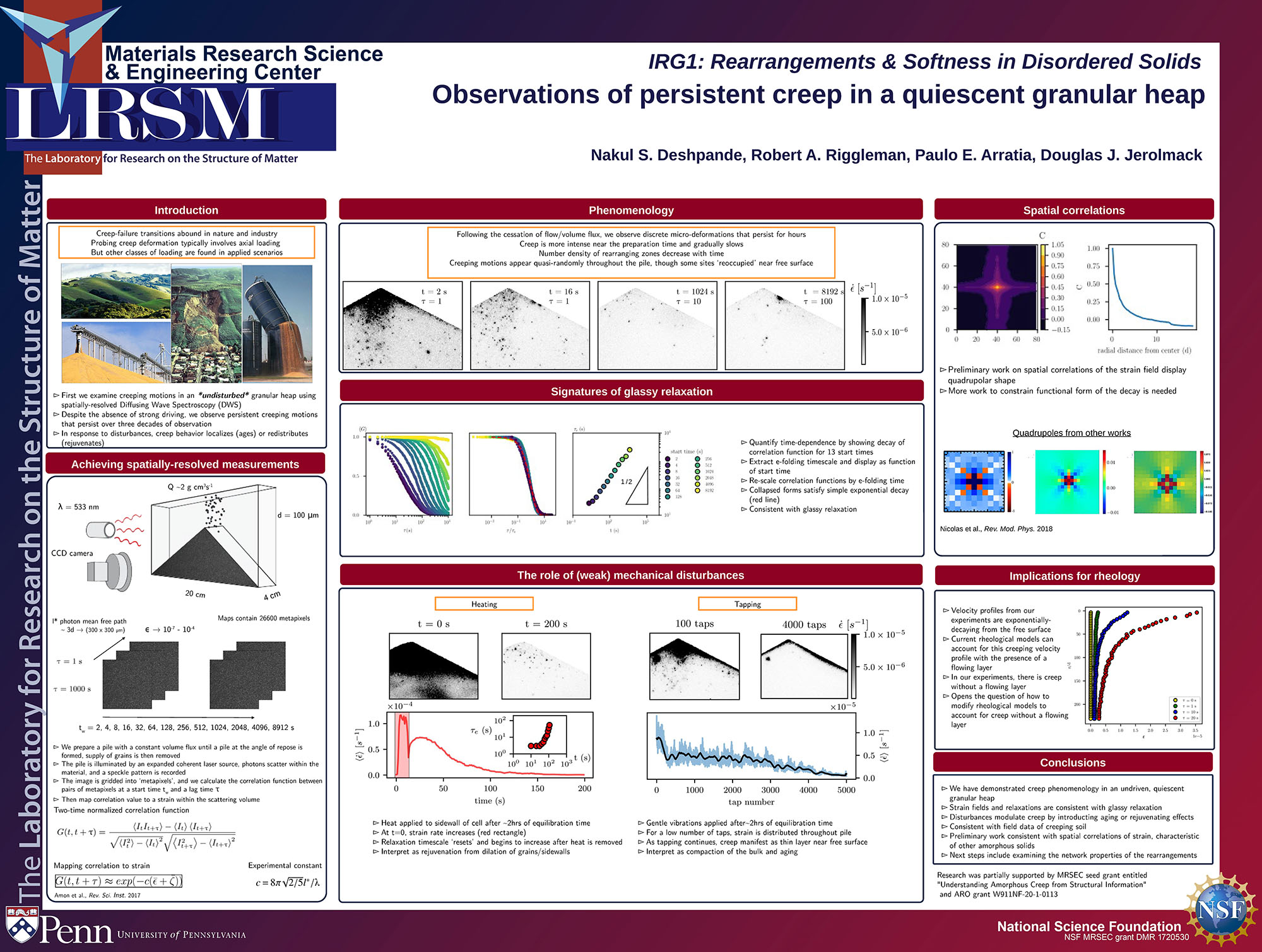 IRG1 Nakul Deshpande Jerolmack poster 2021