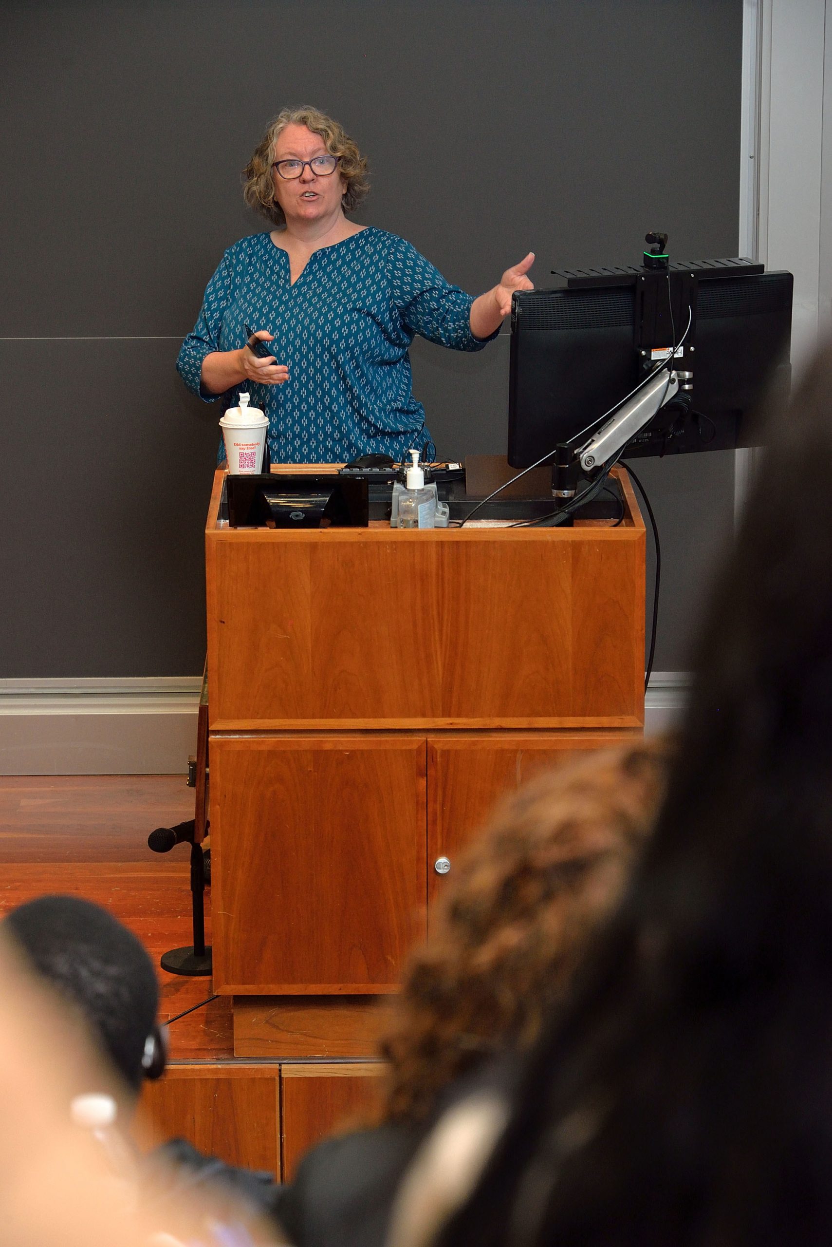 Carol Hagan presenting at the DEEPennSTEM event