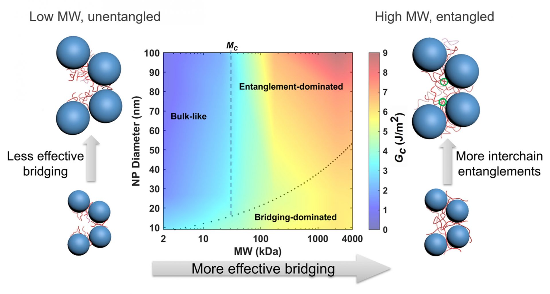 graphic showing more effective bridging