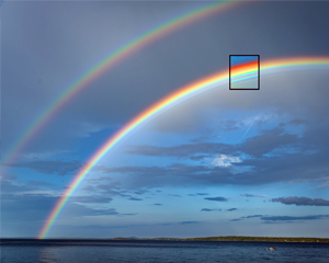 picture of double rainbow