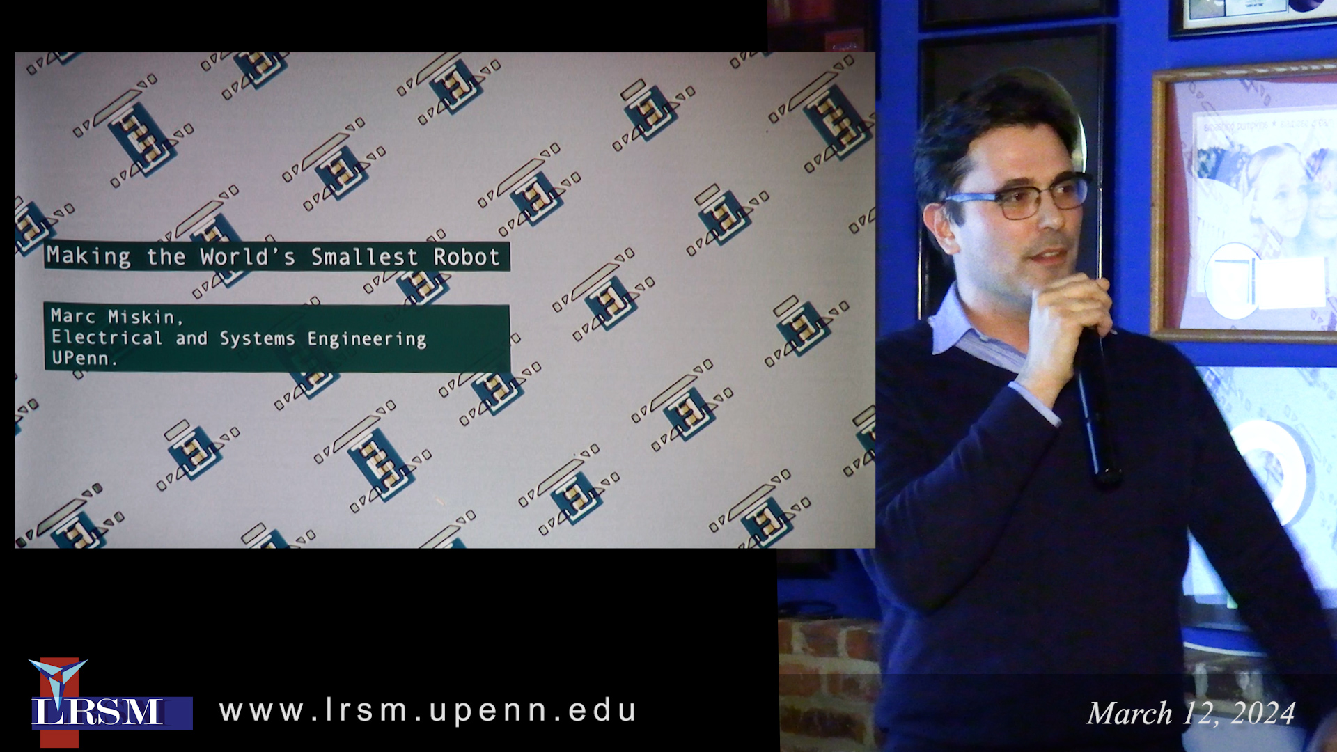 Marc Miskin Science Café Video thumbnail