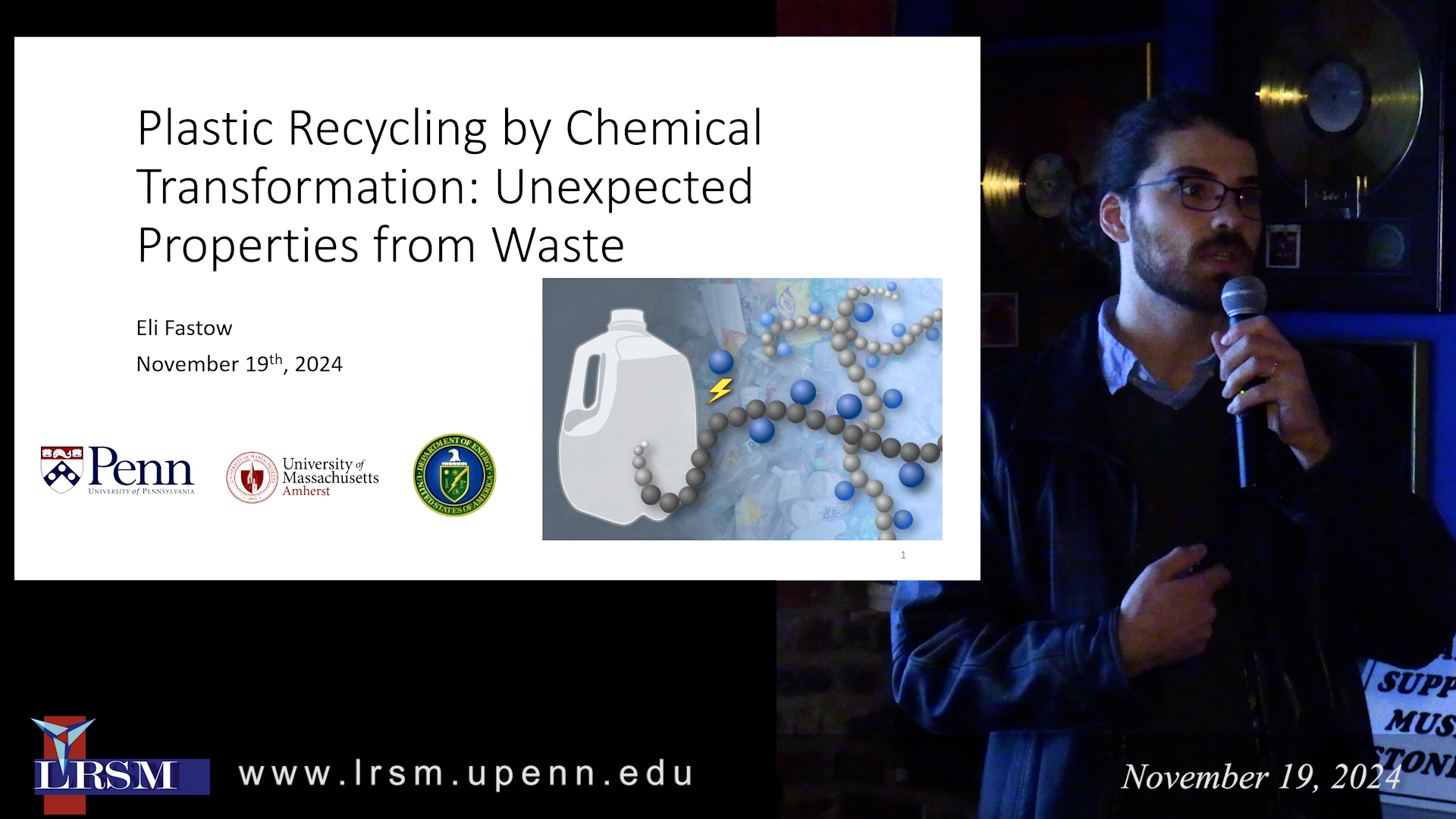 Eli Fastow Science Café Video thumbnail