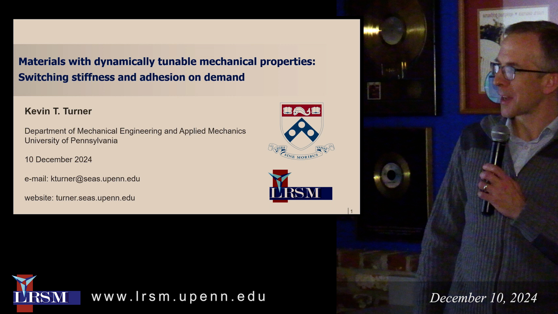 Kevin T. Turner Science Café Video thumbnail