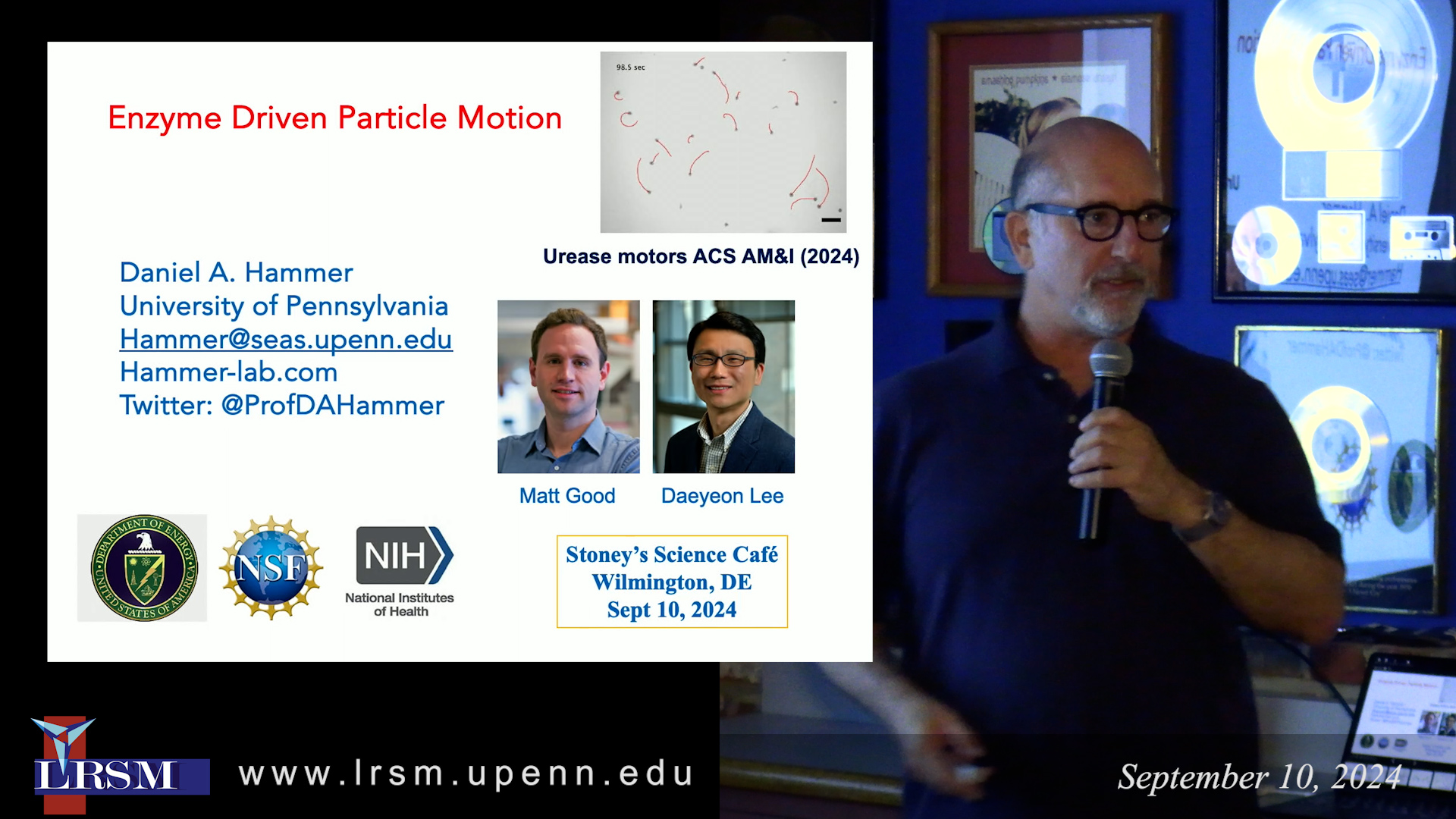 Daniel A. Hammer Science Café Video thumbnail