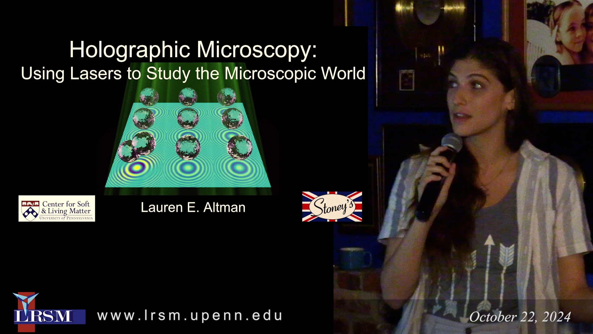 Lauren Altman Science Café Video thumbnail