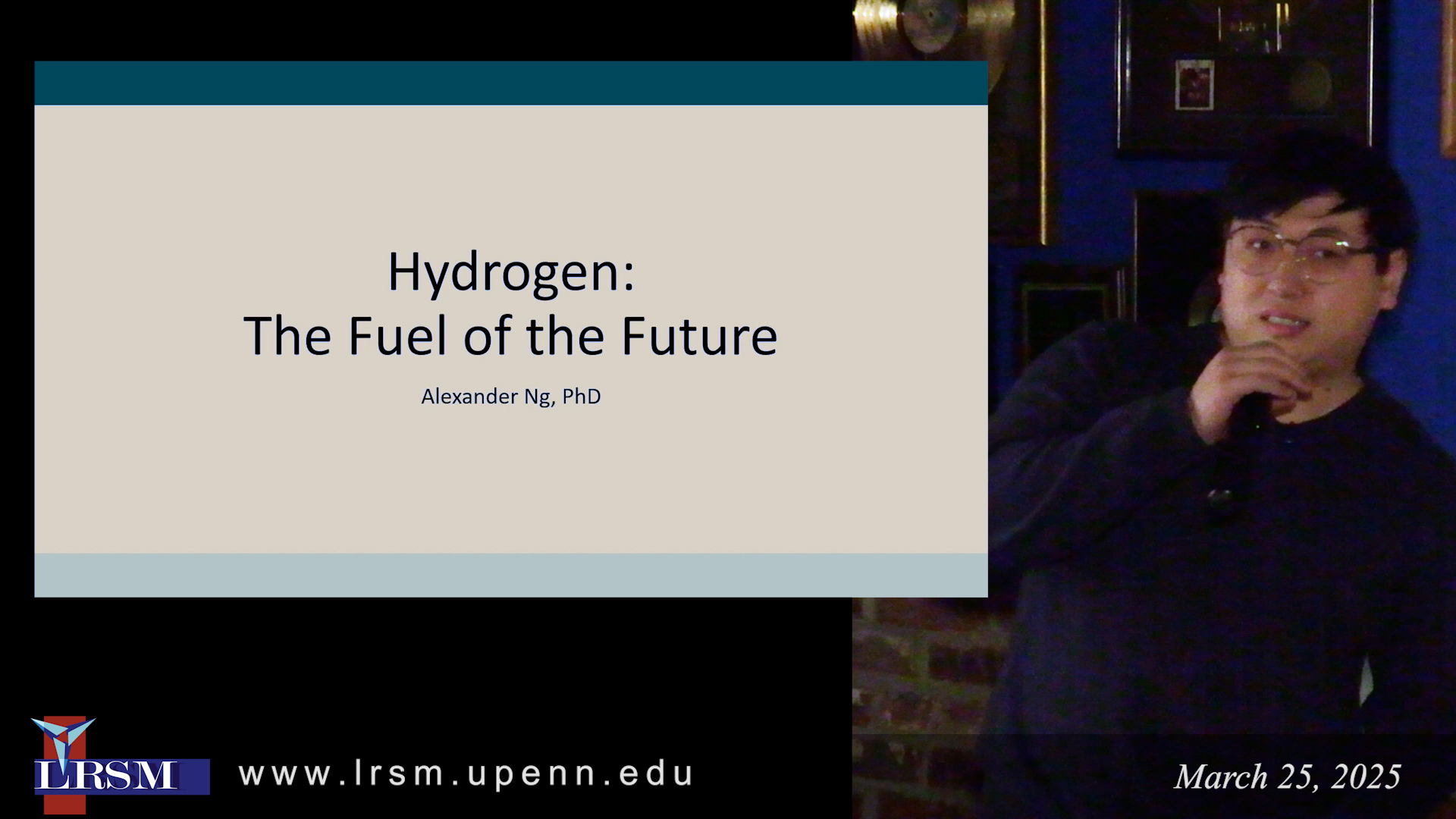 Alexander Ng Science Café Video thumbnail