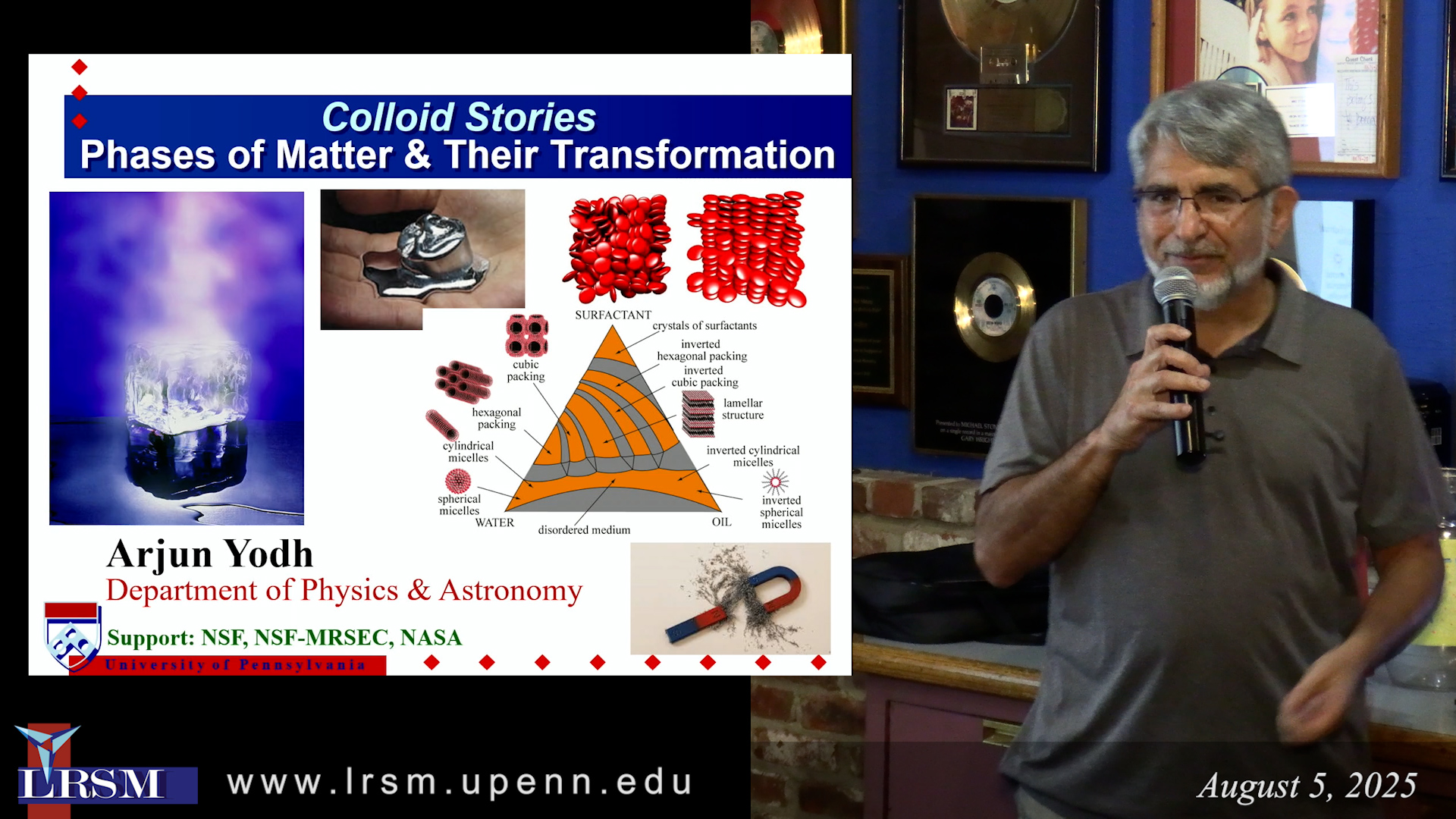 Arjun Yodh Science Café Video thumbnail